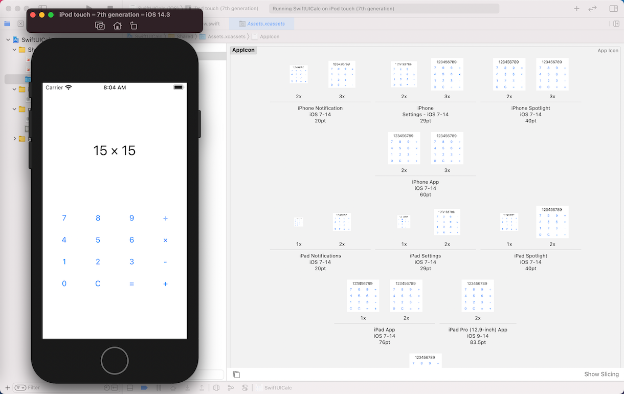 面倒なアプリアイコンづくりを1ドロップで終わらせるツール Appiconmaker For Xcode12 3 Swiftuicalc Js Swift Kosen 福野泰介の一日一創 Create Every Day By Taisuke Fukuno